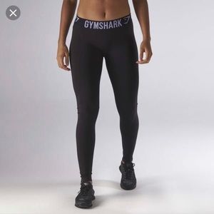 Gymshark Fit Leggings - Black/Lilac